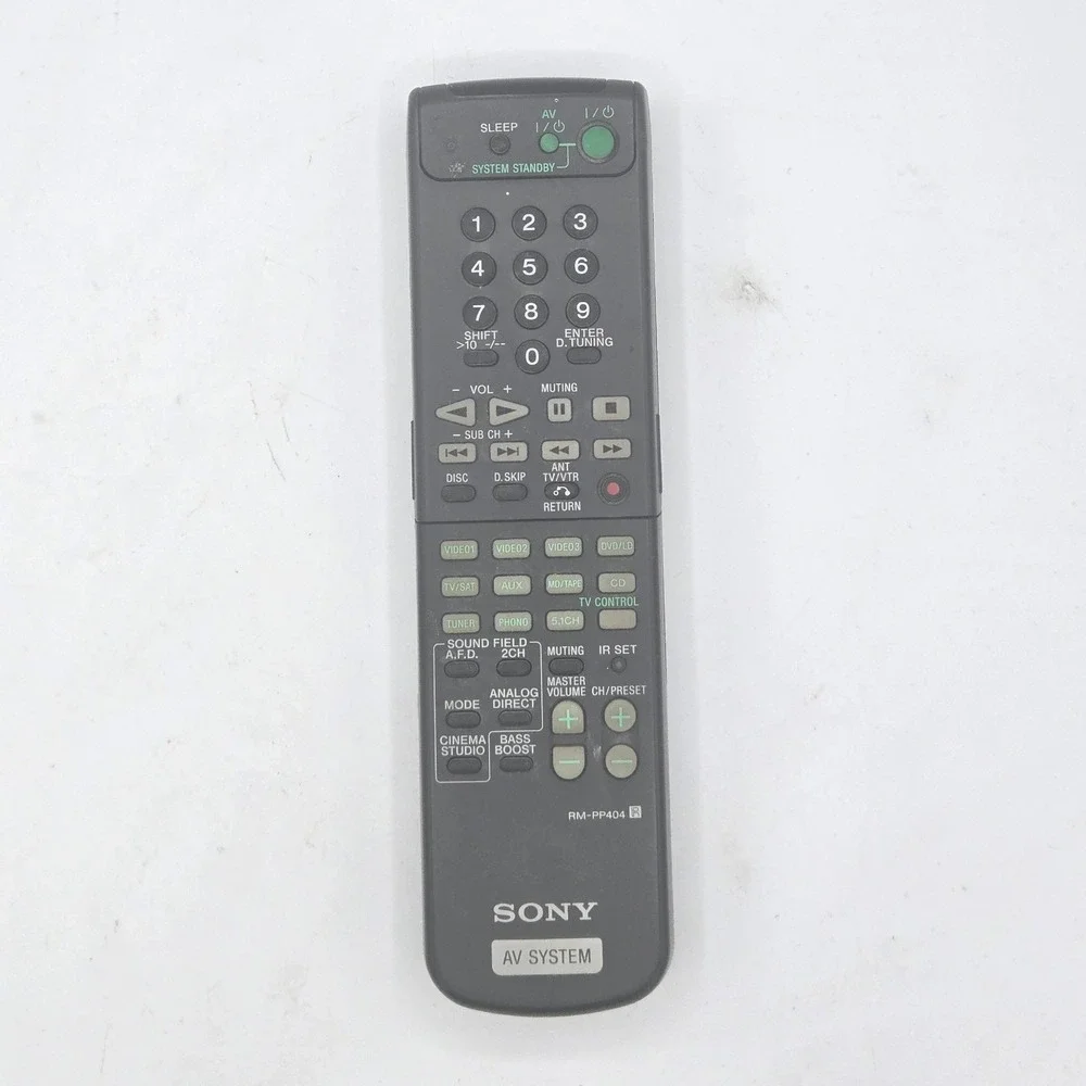Sony RM PP404 AV System Remote Control Original Replacement Universal